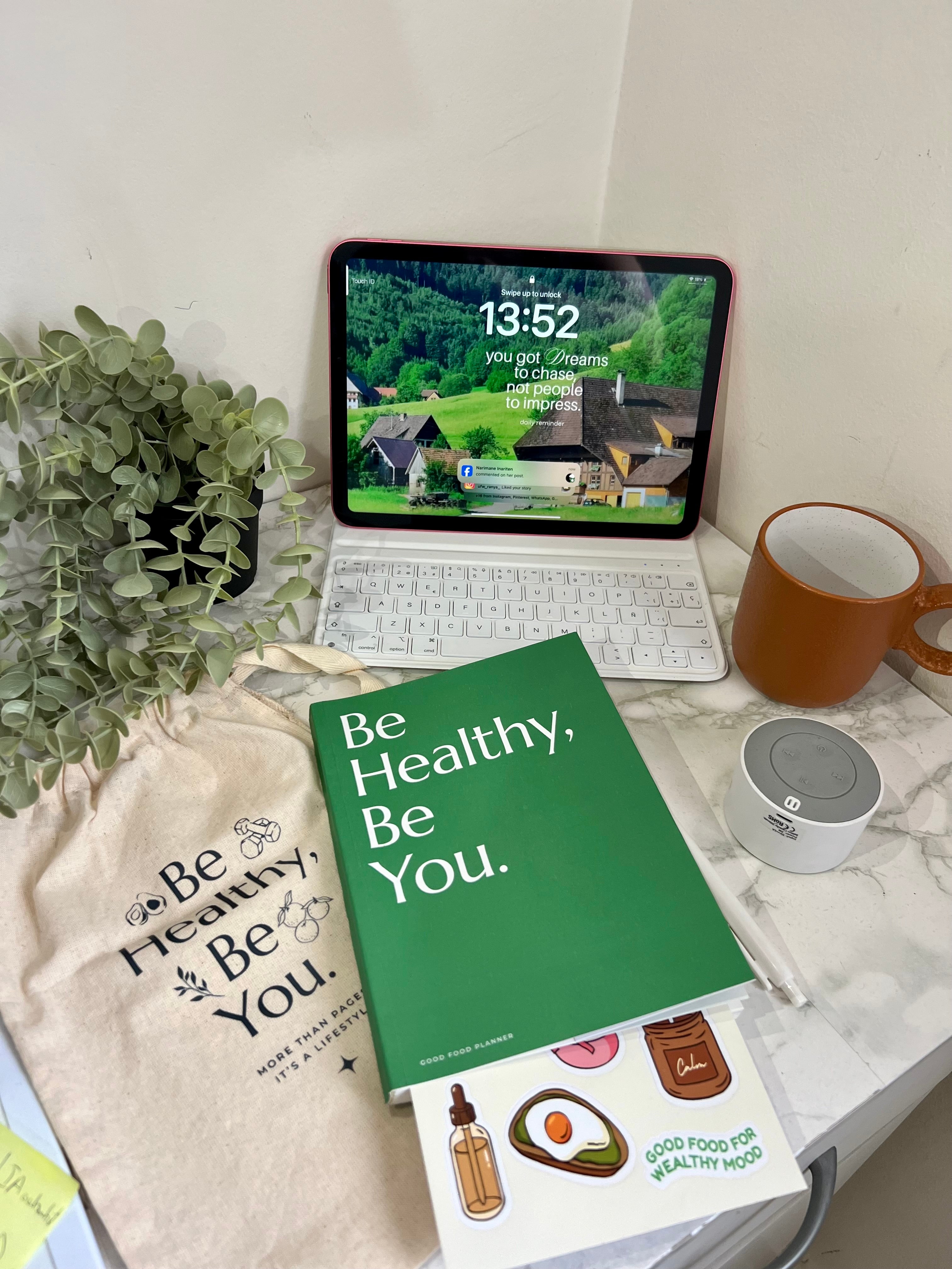 Good Food Planner🌱 – Le premier planner holistique au Maroc 🇲🇦